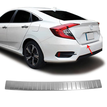 Honda Civic Krom Arka Tampon Eşiği Aksesuarları Detaylı Resimleri, Kampanya bilgileri ve fiyatı - 1